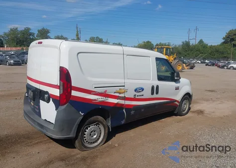 2015 Ram Promaster City Tradesman из США, поврежденный, VIN ZFBERFAT6F6966904